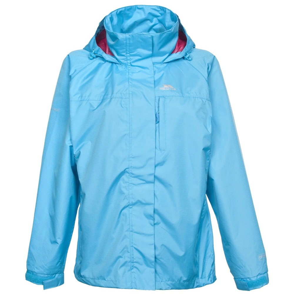 Women’s Trespass Waterproof Raincoat with Hood Size M